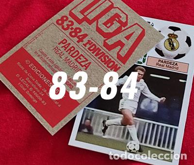 Cromos de f&uacute;tbol: Pardeza Real Madrid custom 83-84