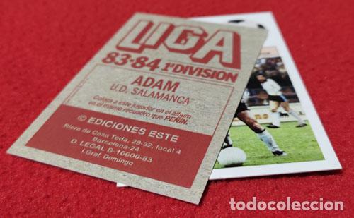 Cromos de f&uacute;tbol: Adam U.D. Salamanca custom 83-84