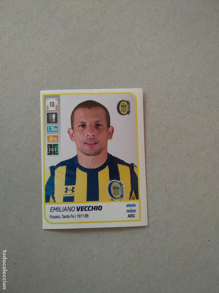 Fu&szlig;ball-Sticker: 388 EMILIANO VECCHIO ROSARIO CENTRAL CROMO FUTBOL PANINI LIGA ARGENTINA 2021