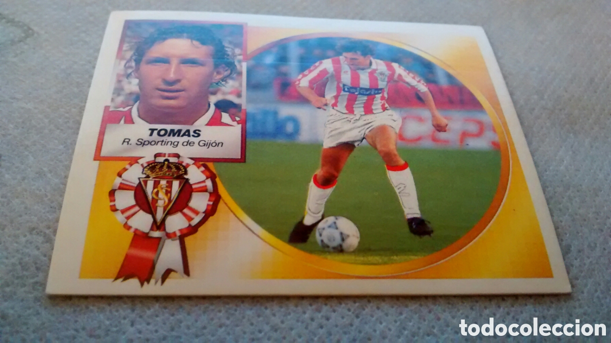 Cromos de f&uacute;tbol: 94 95 1994 1995 ESTE TOMAS, SPORTING GIJON - Foto 1