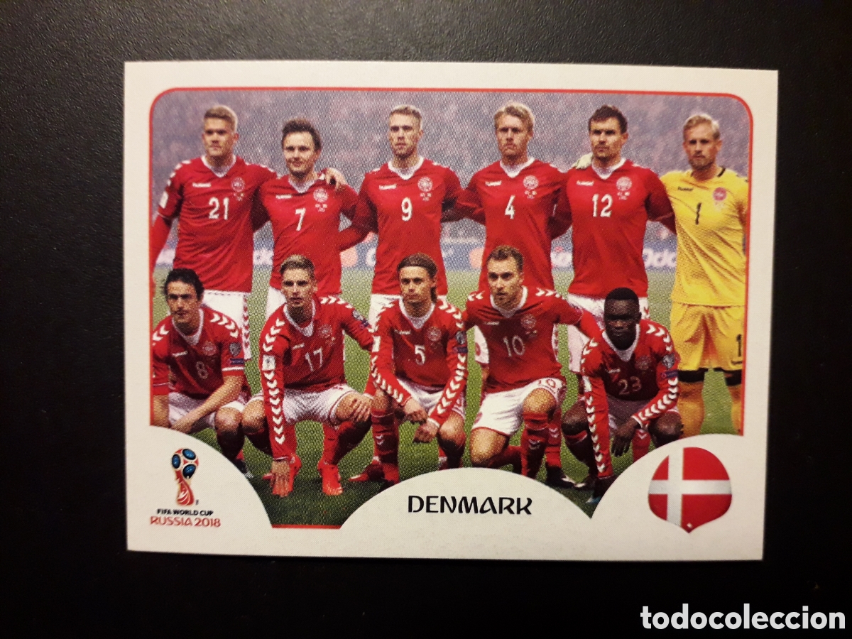 Fu&szlig;ball-Sticker: EQUIPO DINAMARCA MUNDIAL F&Uacute;TBOL RUSIA RUSSIA 2018 N&deg; 253 PANINI SIN PEGAR PEDIDO M&Iacute;NIMO 3&euro;