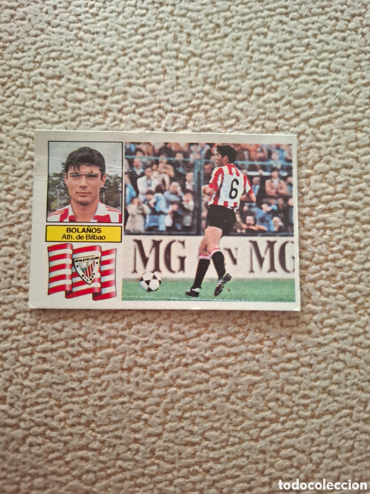 Cromos de f&uacute;tbol: EDICIONES ESTE 82 83 BOLA&Ntilde;OS ATH BILBAO DOBLE DIF&Iacute;CIL - Foto 1