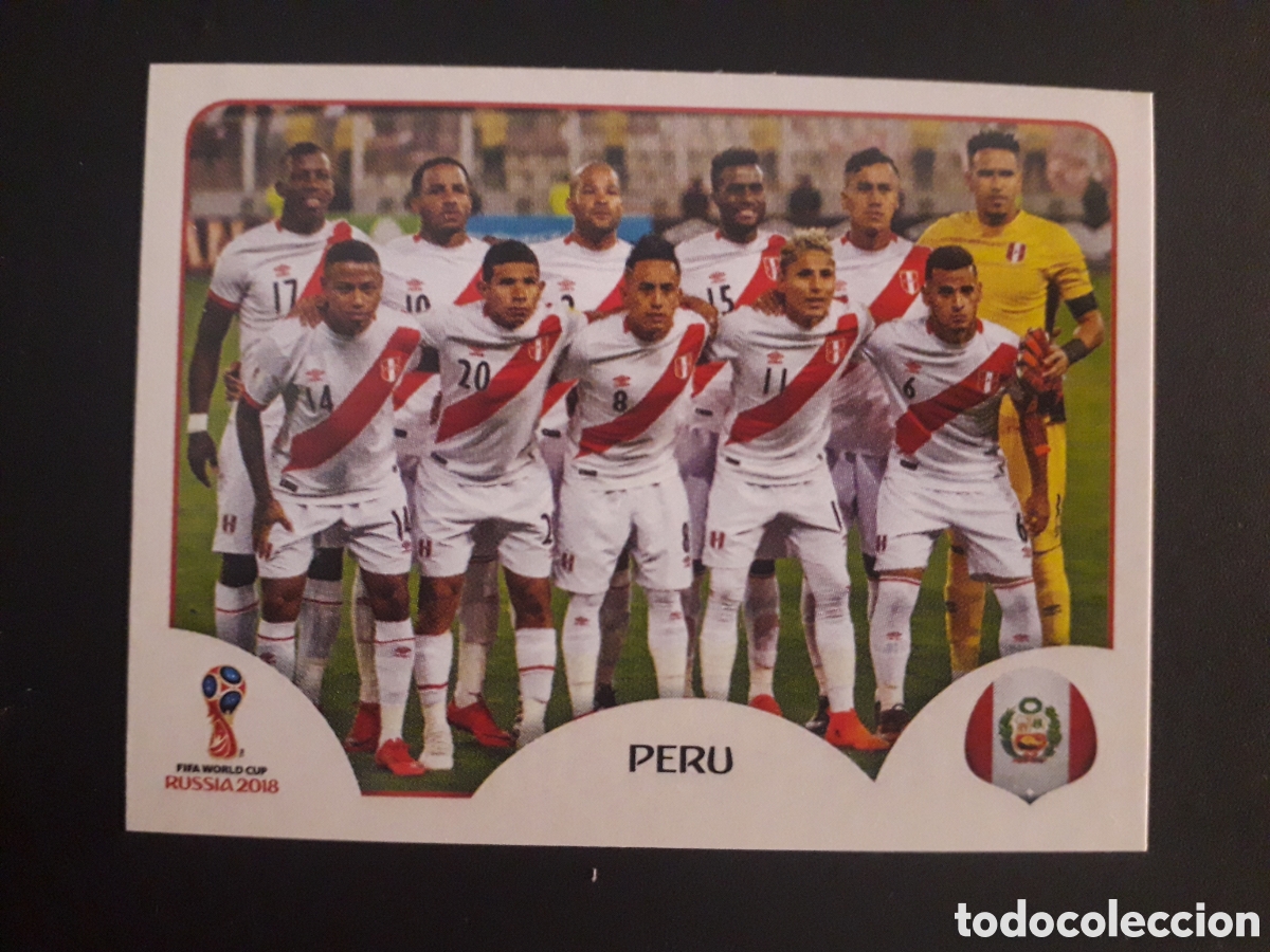 Fu&szlig;ball-Sticker: EQUIPO PER&Uacute; MUNDIAL F&Uacute;TBOL RUSIA RUSSIA 2018 N&deg; 233 PANINI SIN PEGAR PEDIDO M&Iacute;NIMO 3&euro;