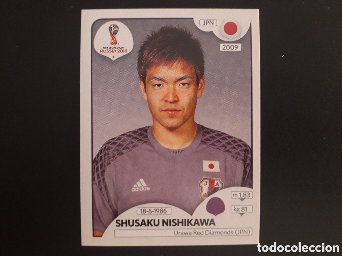 Cromos de f&uacute;tbol: NISHIKAWA JAP&Oacute;N MUNDIAL F&Uacute;TBOL RUSIA RUSSIA 2018 N&deg; 655 PANINI SIN PEGAR PEDIDO M&Iacute;NIMO 3&euro;.