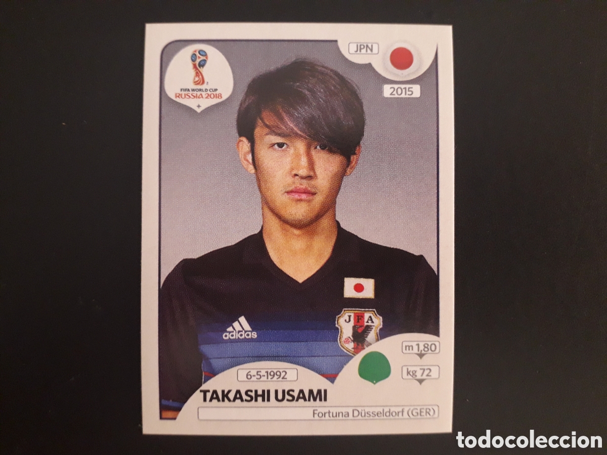 Figurine di Calcio: TAKASHI USAMI JAP&Oacute;N MUNDIAL F&Uacute;TBOL RUSIA RUSSIA 2018 N&deg; 667 PANINI SIN PEGAR PEDIDO M&Iacute;NIMO 3&euro;