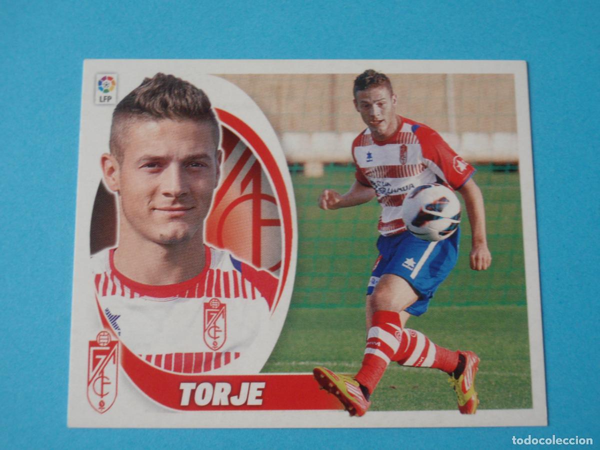 Figurine di Calcio: Cromo futbol 16Bis TORJE Granada COLOCA. EDICIONES ESTE LIGA BBVA 2012 2013 Sticker 12 13