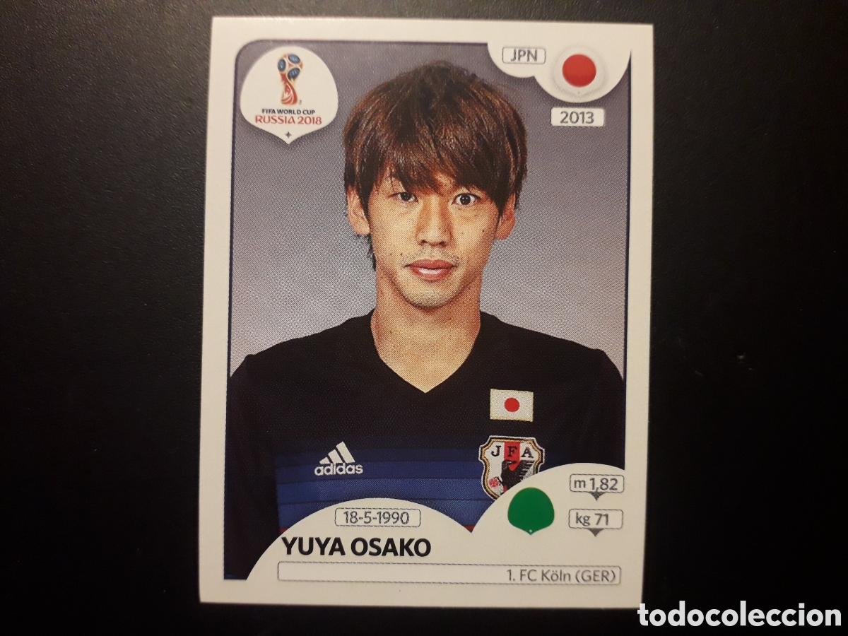 Fu&szlig;ball-Sticker: YUYA OSAKO JAP&Oacute;N MUNDIAL F&Uacute;TBOL RUSIA RUSSIA 2018 N&deg; 671 PANINI SIN PEGAR PEDIDO M&Iacute;NIMO 3&euro;