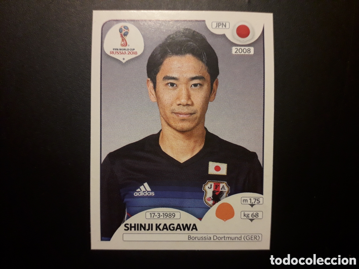 Figurine di Calcio: KAGAWA JAP&Oacute;N MUNDIAL F&Uacute;TBOL RUSIA RUSSIA 2018 N&deg; 663 PANINI SIN PEGAR PEDIDO M&Iacute;NIMO 3&euro;