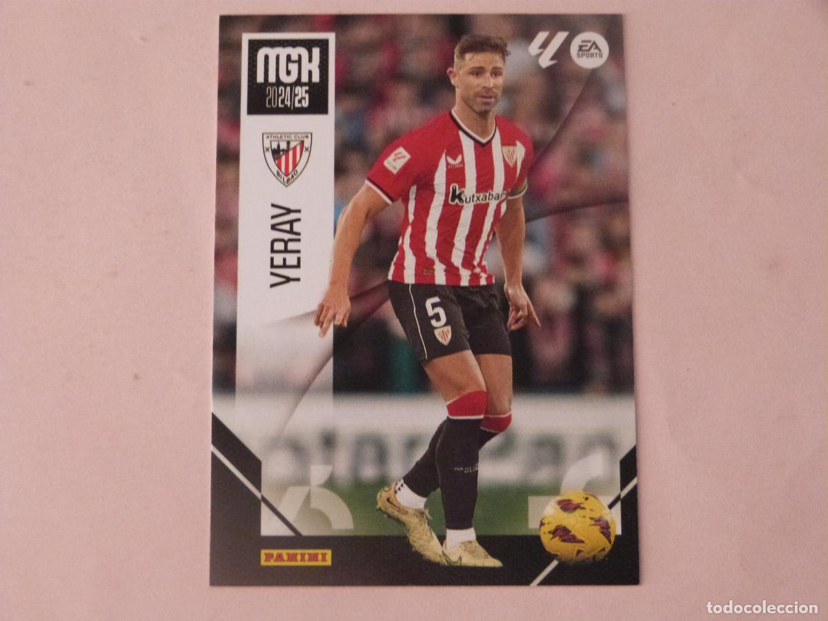 Cromos de f&uacute;tbol: TRADING CARD FUTBOL YERAY ATH. BILBAO N&ordm; 42 LIGA MEGACRACKS 2024-2025/24-25 PANINI