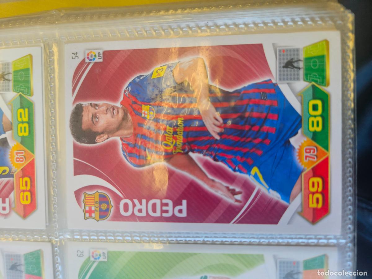 Cromos de f&uacute;tbol: 54 pedro barcelona adrenalyn 2011 2012 11 12 trading card