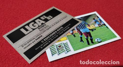 Cromos de f&uacute;tbol: Romo Real betis custom 82-83