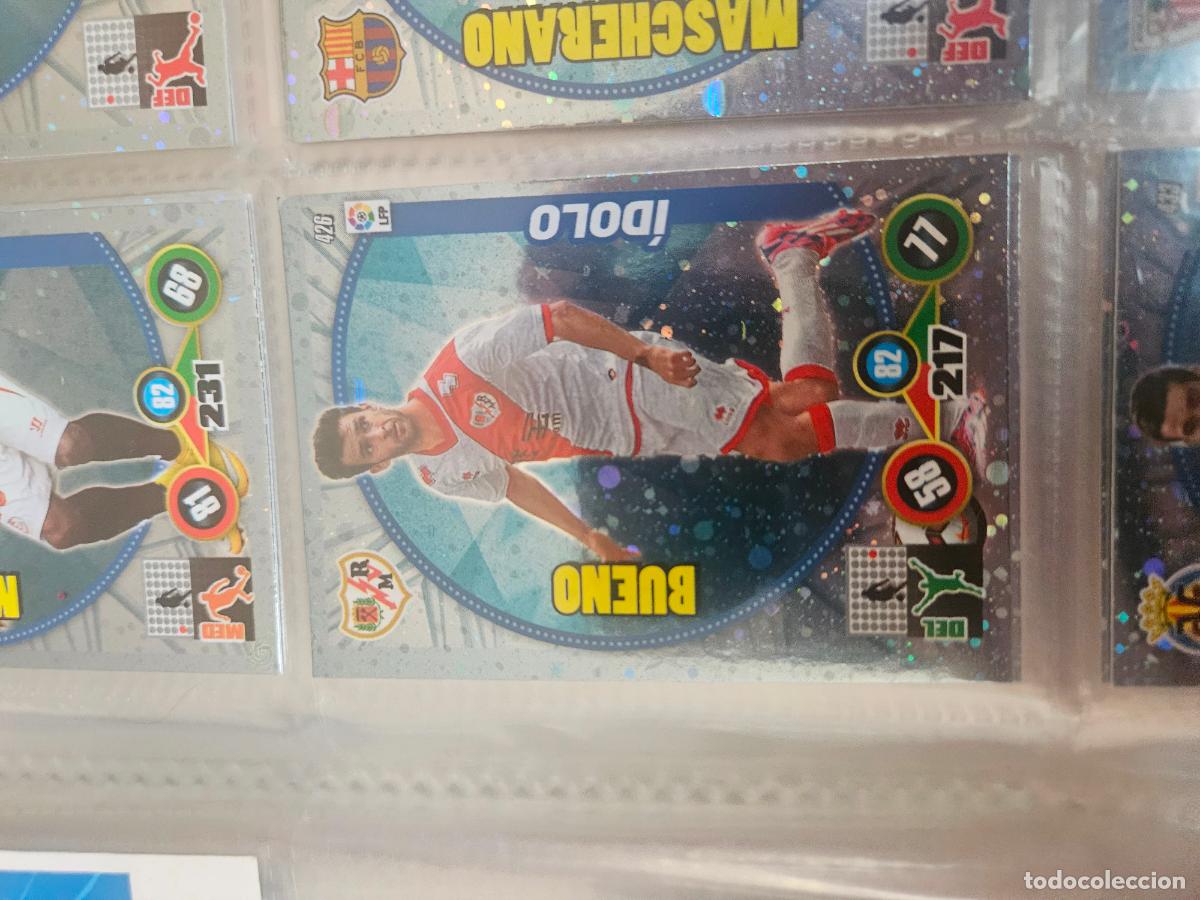 Cromos de f&uacute;tbol: bueno 426 rayo vallecano idolo adrenalyn 2014 2015 14 15 trading card