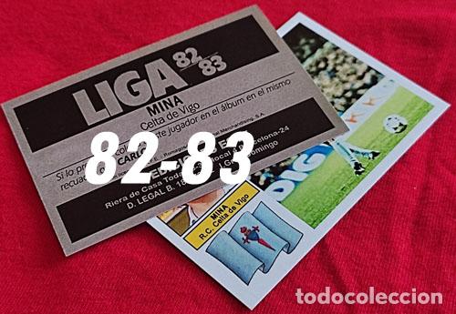 Cromos de f&uacute;tbol: Mina R.C. Celta de Vigo custom 82-83 - Foto 1