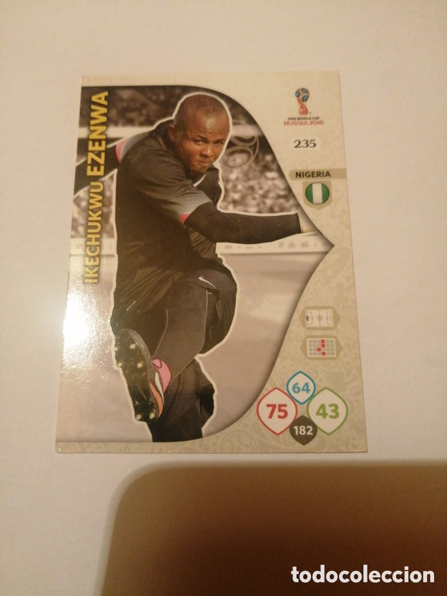 Cromos de F&uacute;tbol: EZENWA 235 NIGERIA ADRENALYN MUNDIAL RUSIA 2018 FIFA WORLD CUP RUSSIA