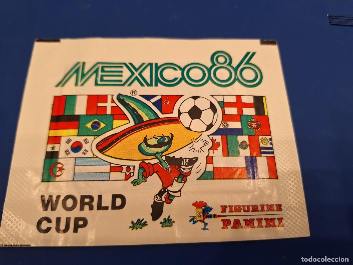 Fu&szlig;ball-Sticker: panini Mundial Mexico 86 sobre sin abrir