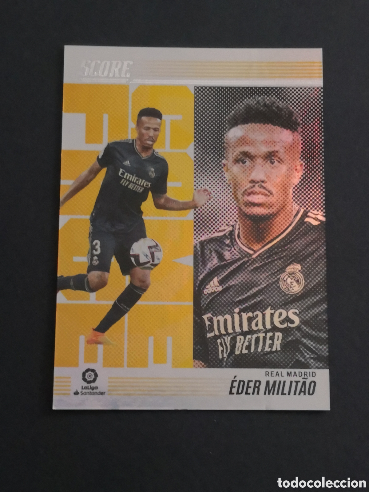 Figurine di Calcio: HiT 11 game face EDER MILITAO SCORE 2022 2023 22 23 CROMOS CARDS PANINI TOPPS MEGACRACKS