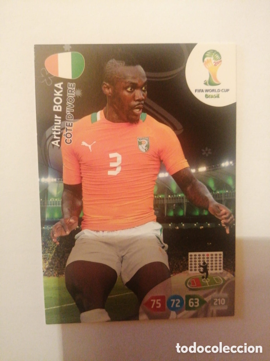 Football Stickers: BOKA COSTA DE MARFIL ADRENALYN MUNDIAL BRASIL 2014 FIFA WORLD CUP
