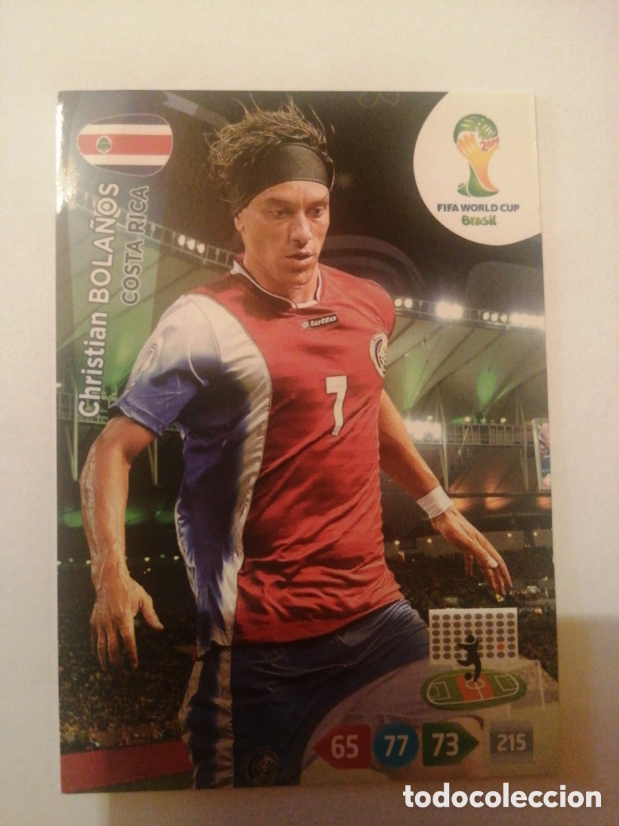 Figurine di Calcio: BOLA&Ntilde;OS COSTA RICA ADRENALYN MUNDIAL BRASIL 2014 FIFA WORLD CUP