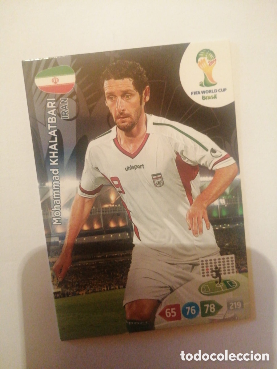Fu&szlig;ball-Sticker: KHALATBARI IRAN ADRENALYN MUNDIAL BRASIL 2014 FIFA WORLD CUP