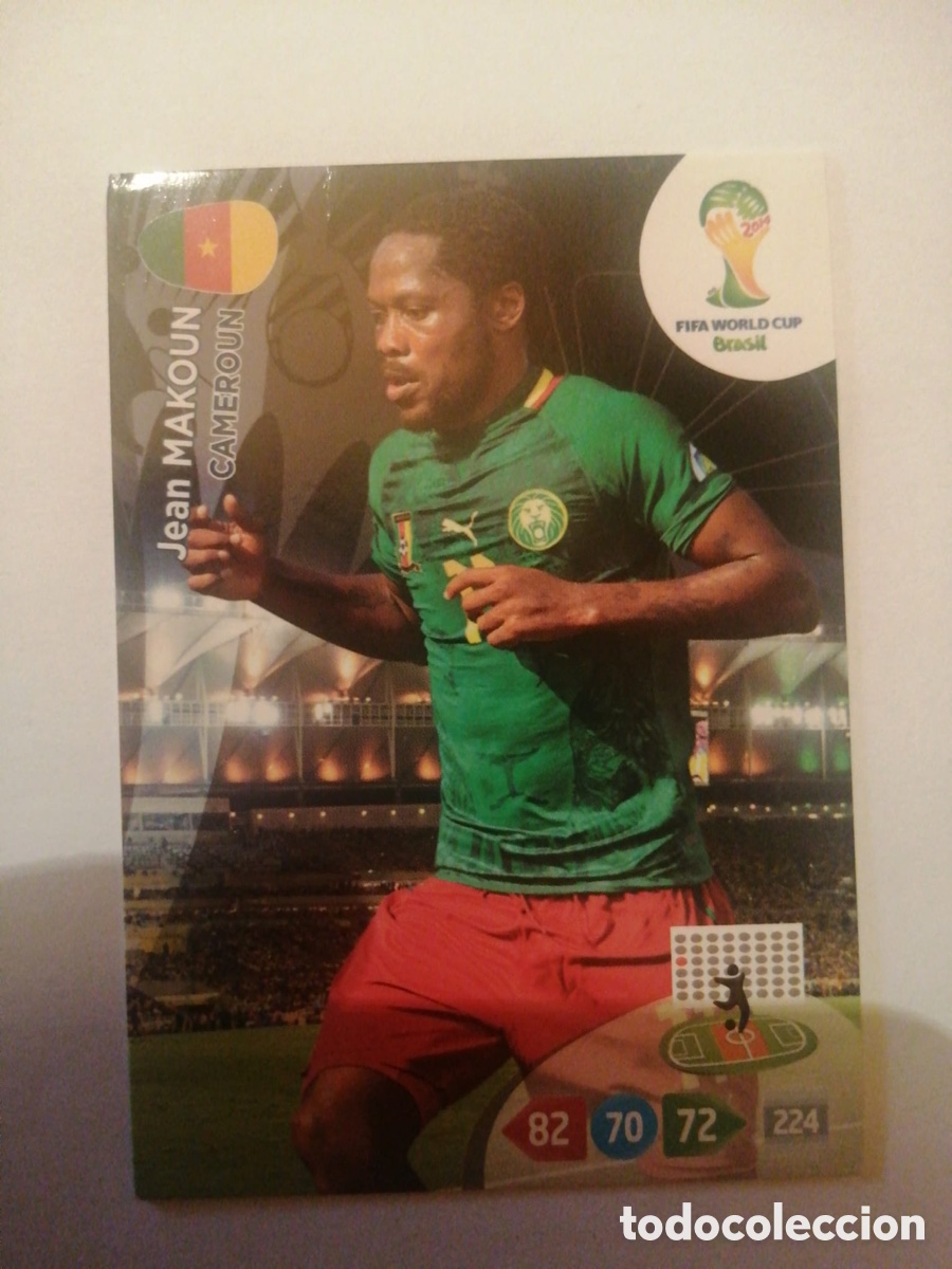 Figurine di Calcio: MAKOUN CAMER&Uacute;N ADRENALYN MUNDIAL BRASIL 2014 FIFA WORLD CUP