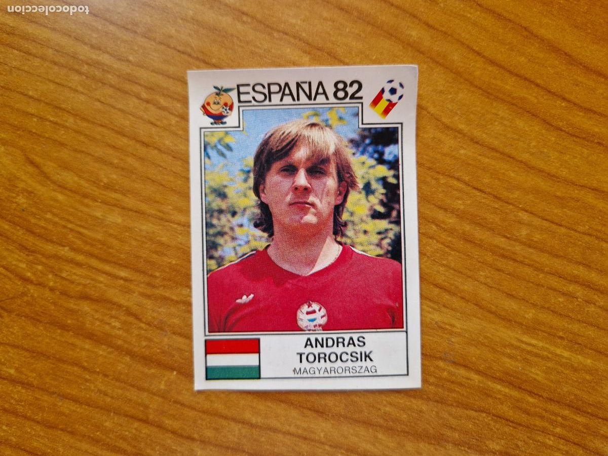 Cromos de f&uacute;tbol: CAMPEONATO MUNDIAL DE FUTBOL 1982 ESPA&Ntilde;A 82 - N&ordm; 197 TOROCSIK DE HUNGRIA - EDITORIAL PANINI