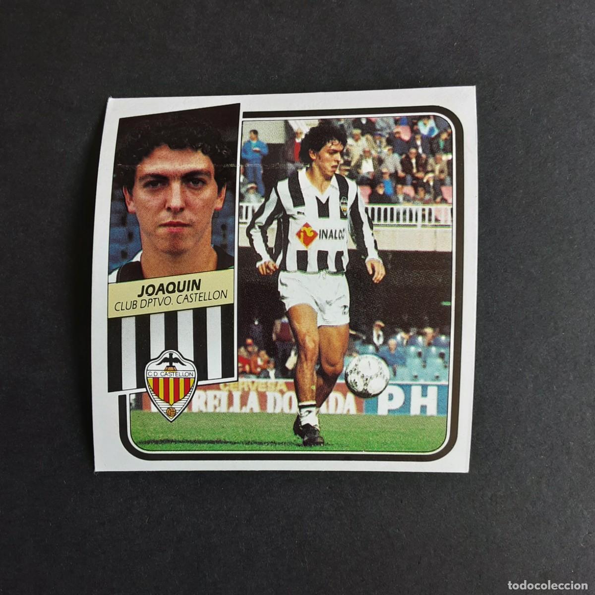Fu&szlig;ball-Sticker: LIGA 1989 1990 89 90 EDICIONES ESTE JOAQUIN CASTELLON SIN PEGAR