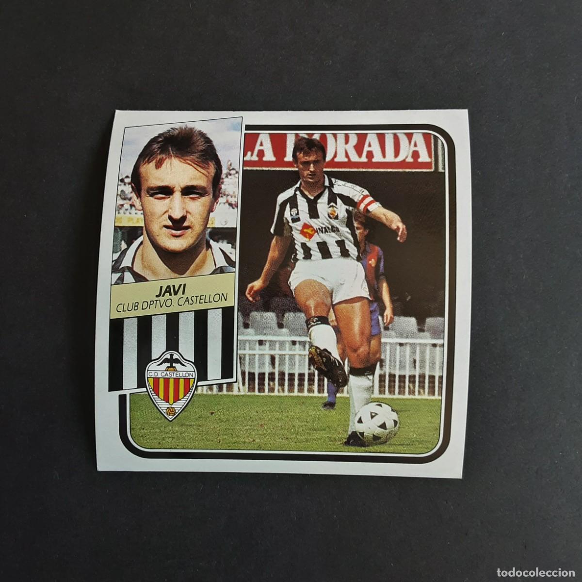 Fu&szlig;ball-Sticker: LIGA 1989 1990 89 90 EDICIONES ESTE JAVI CASTELLON SIN PEGAR