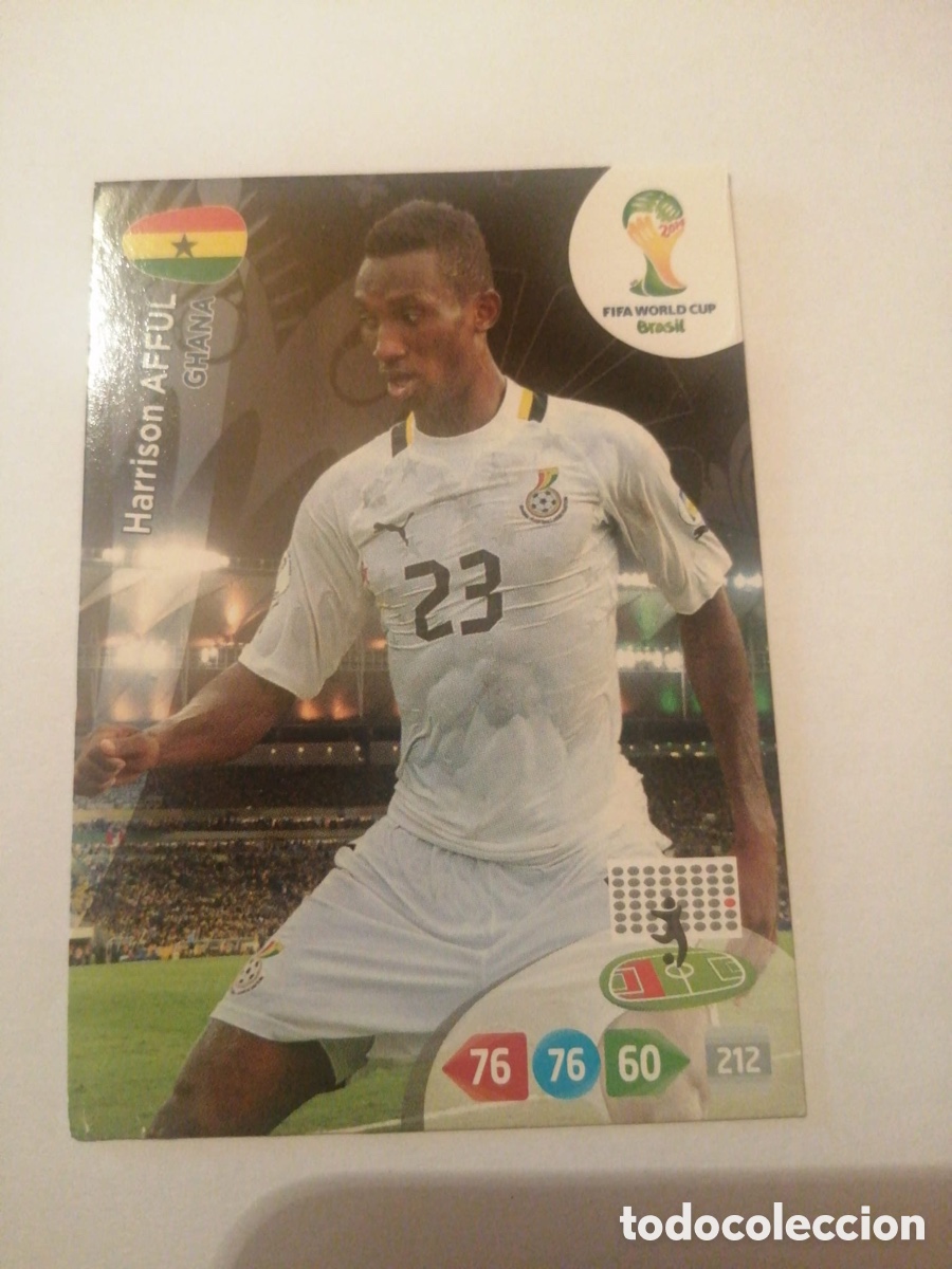 Figurine di Calcio: AFFUL GHANA ADRENALYN MUNDIAL BRASIL 2014 FIFA WORLD CUP