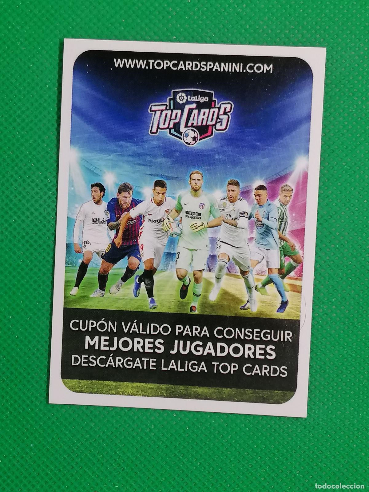 Cromos de F&uacute;tbol: CUPON CODIGO MESSI RAMOS ⚽ PANINI TOP CARDS ⚽