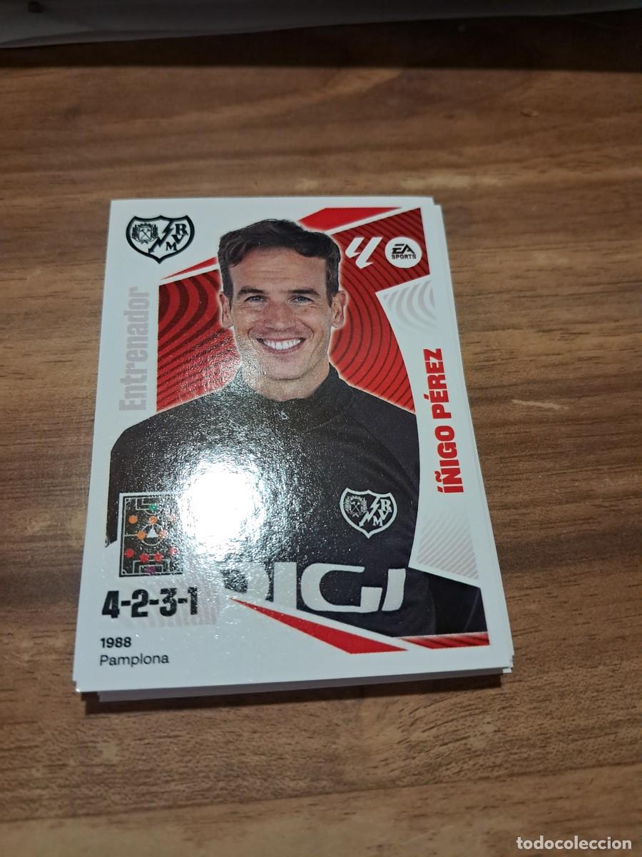 Cromos de F&uacute;tbol: CROMO COLECCIONES ESTE TEMPORADA 24/25: ENTRENADOR OSASUNA: &Iacute;&Ntilde;IGO P&Eacute;REZ, N&deg; 2