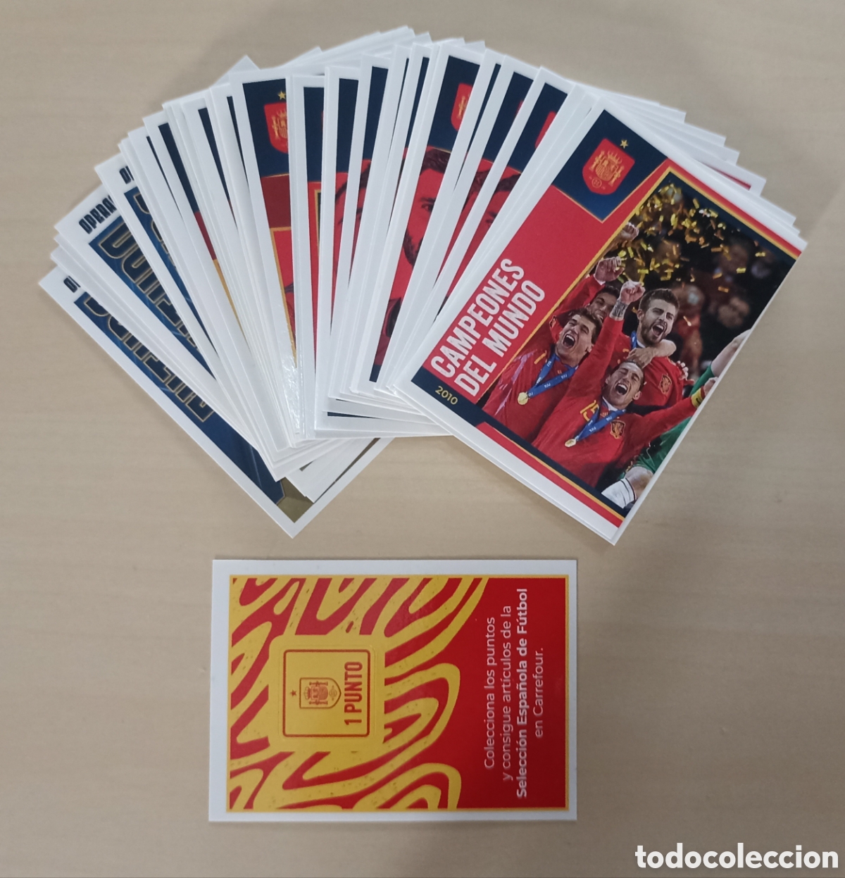 Cromos de f&uacute;tbol: COLECCI&Oacute;N COMPLETA &iexcl;VAMOS SELECCI&Oacute;N! CROMOS F&Uacute;TBOL CARREFOUR