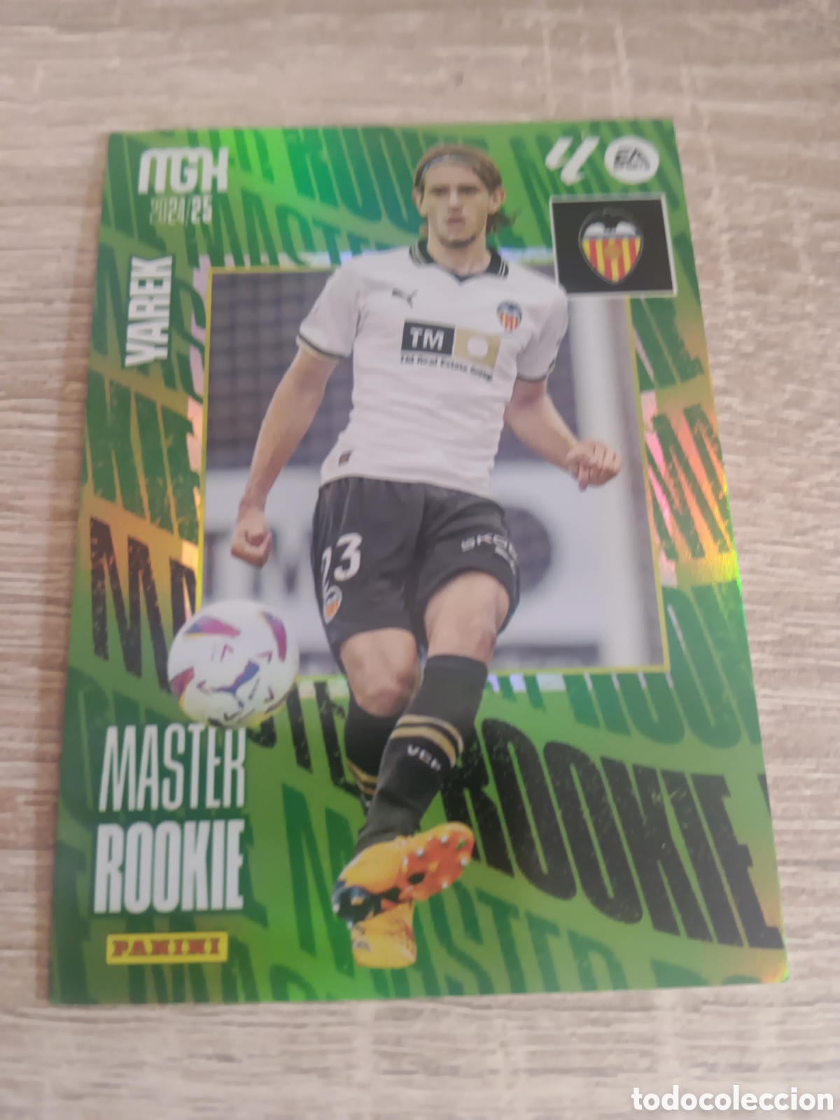 Cromos de Futebol: Panini Megacracks 2024 2025 24 25 423 Yarek Valencia M&aacute;ster Rookie