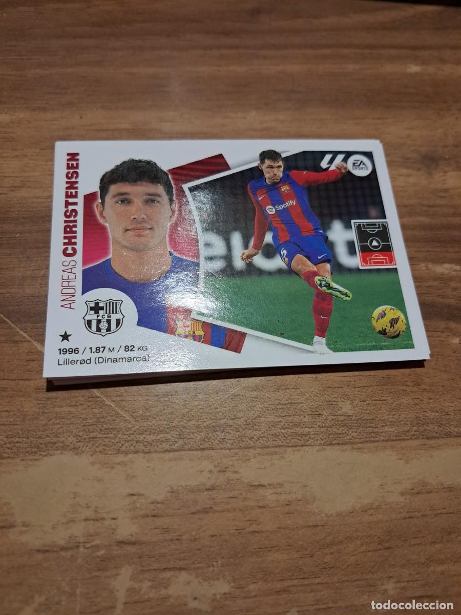 Cartes &agrave; collectionner de Football: CROMO COLECCIONES ESTE TEMPORADA 24/25: CHRISTENSEN (FC BARCELONA), N&deg; 8A