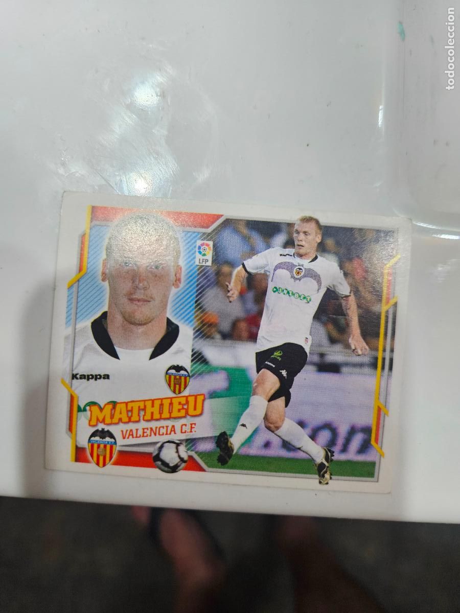 Cromos de f&uacute;tbol: Mathieu Valencia este 2010 2011 10 11 sin pegar - Foto 1