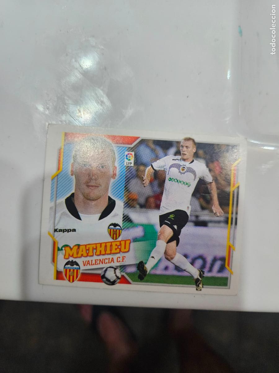 Cromos de f&uacute;tbol: Mathieu Valencia este 2010 2011 10 11 sin pegar - Foto 1