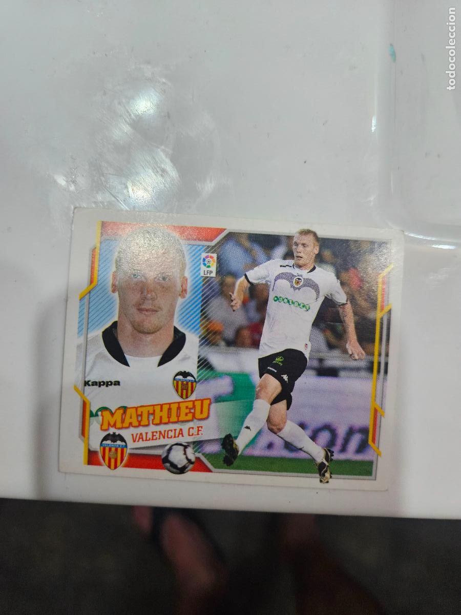 Cromos de f&uacute;tbol: Mathieu Valencia este 2010 2011 10 11 sin pegar - Foto 1