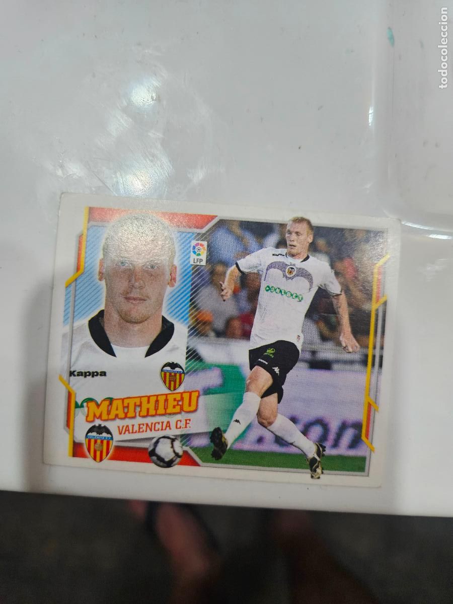 Cromos de f&uacute;tbol: Mathieu Valencia este 2010 2011 10 11 sin pegar - Foto 1