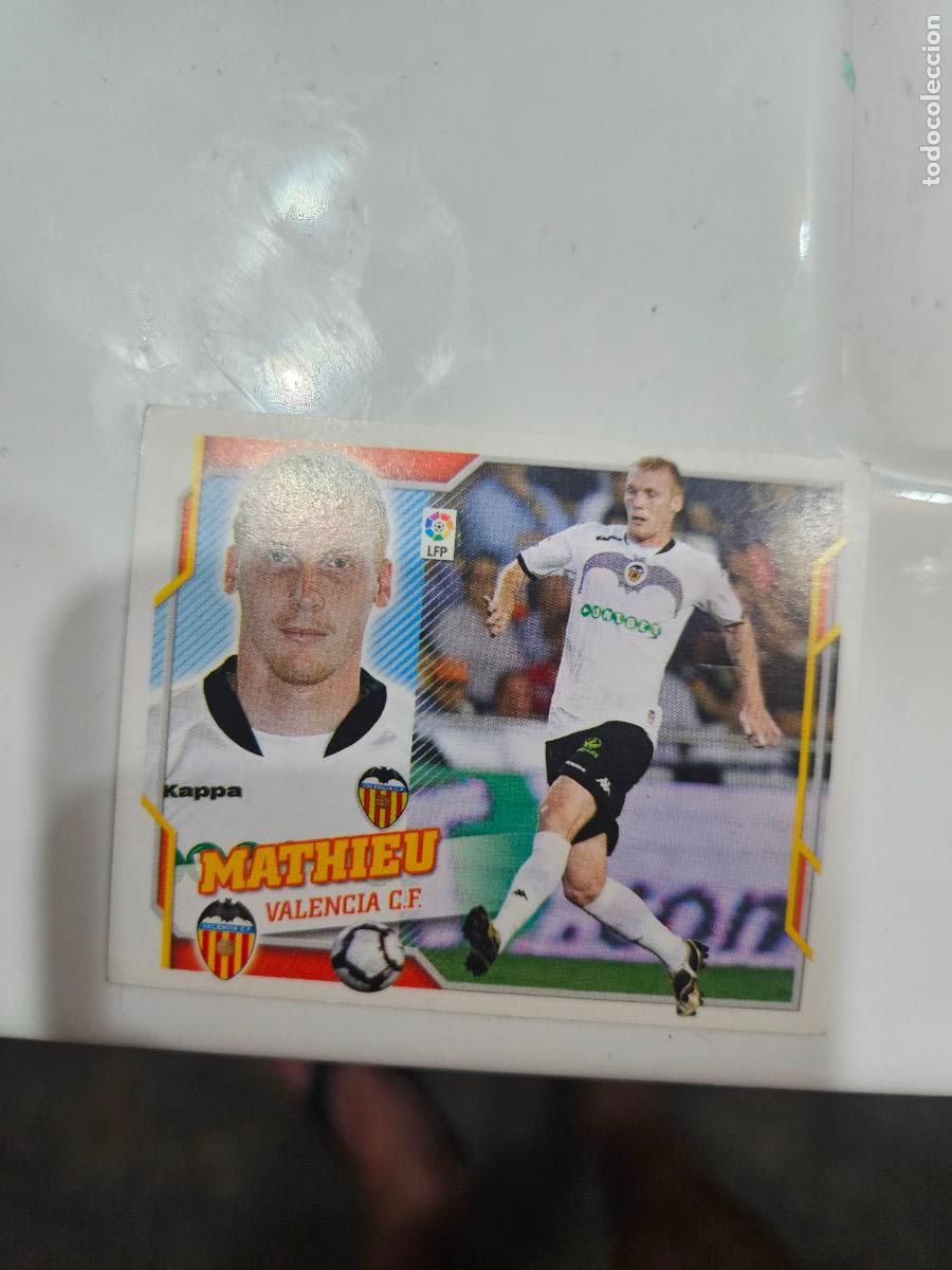 Cromos de f&uacute;tbol: Mathieu Valencia este 2010 2011 10 11 sin pegar - Foto 1