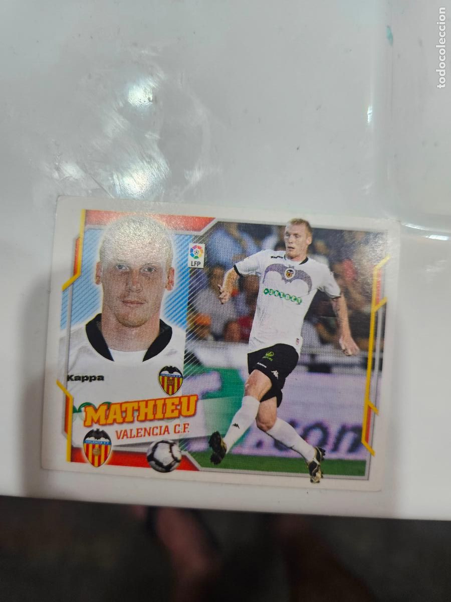 Cromos de f&uacute;tbol: Mathieu Valencia este 2010 2011 10 11 sin pegar - Foto 1