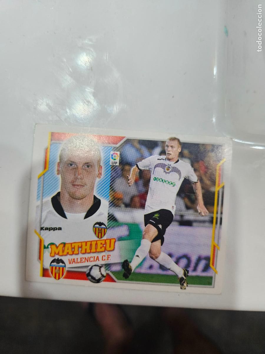Cromos de f&uacute;tbol: Mathieu Valencia este 2010 2011 10 11 sin pegar - Foto 1