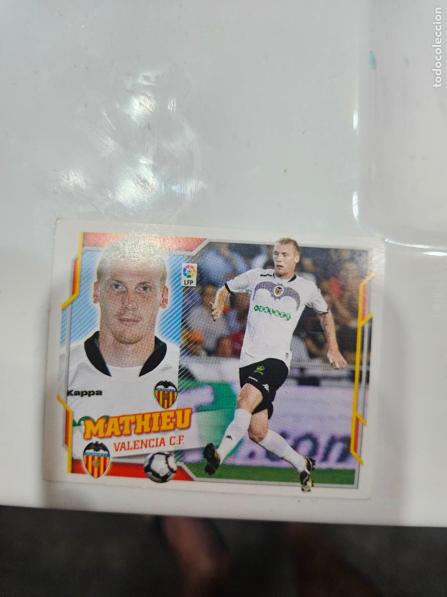 Cromos de f&uacute;tbol: Mathieu Valencia este 2010 2011 10 11 sin pegar - Foto 1