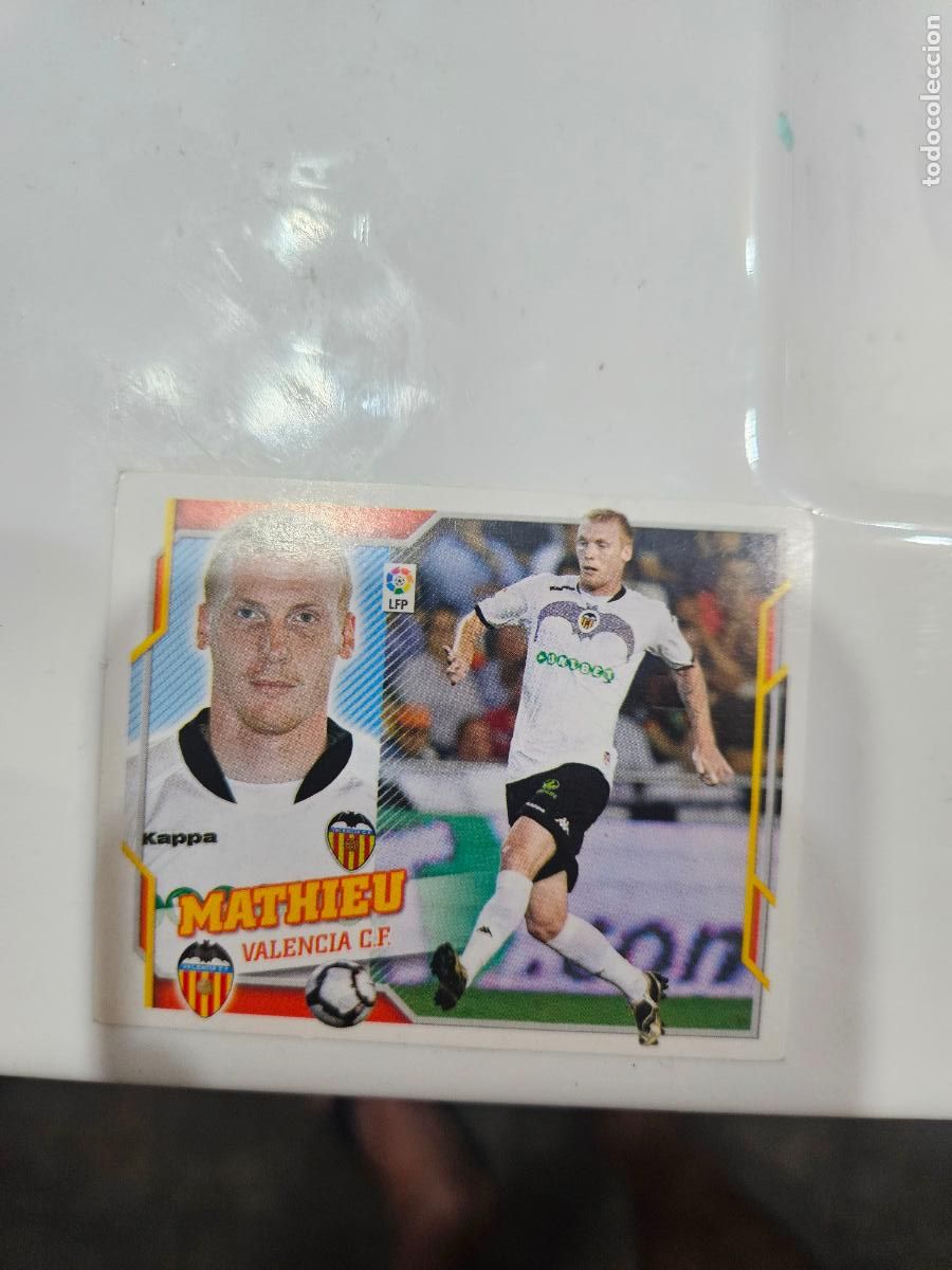Cromos de f&uacute;tbol: Mathieu Valencia este 2010 2011 10 11 sin pegar - Foto 1