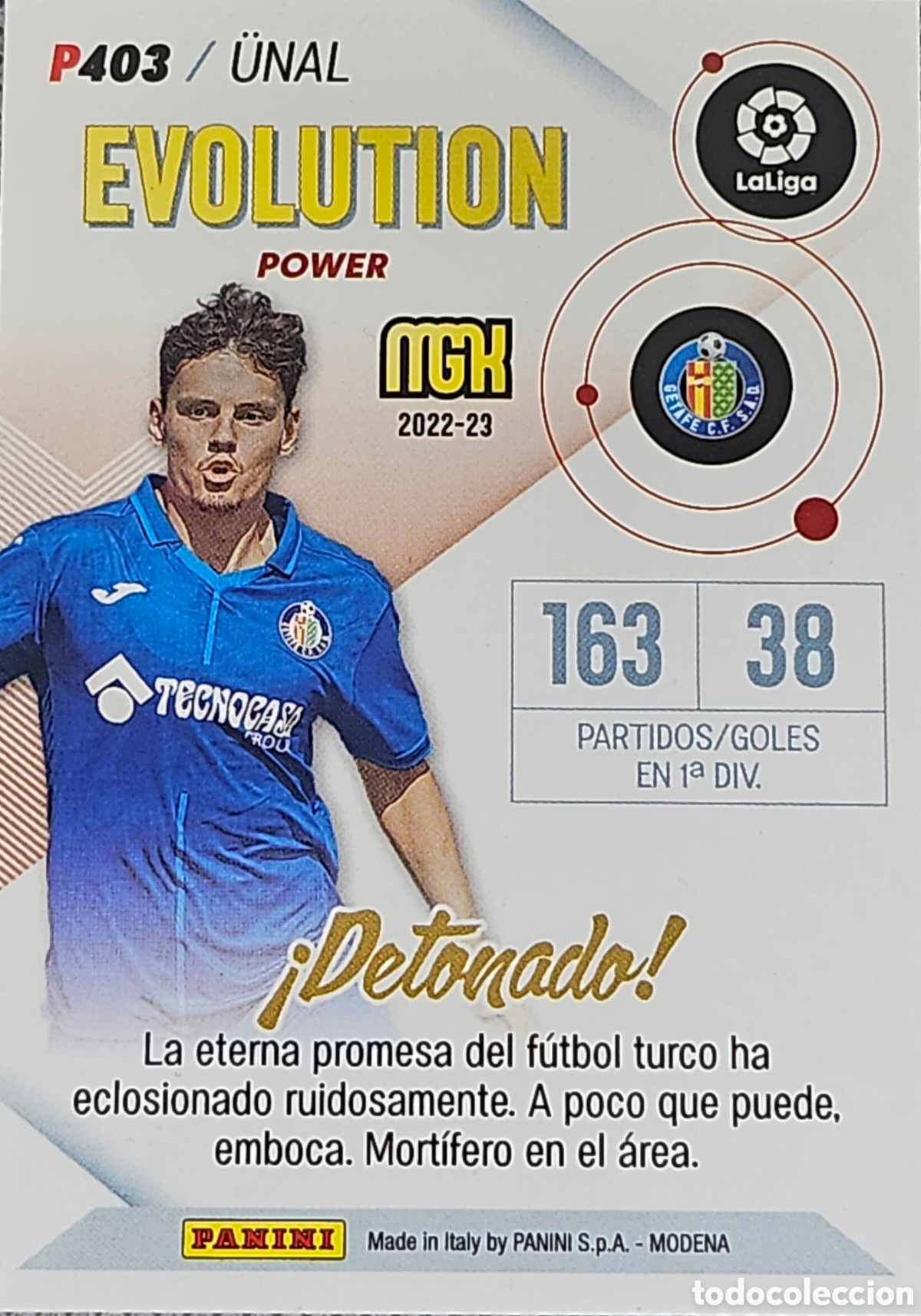 Cromos de f&uacute;tbol: Panini MGK 22/23 - Unal - Evolution - Foto 2