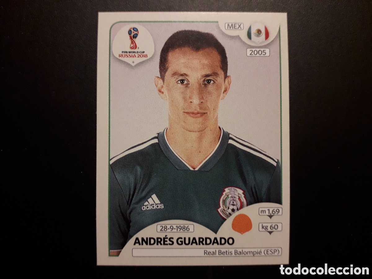 Football Stickers: ANDR&Eacute;S CUADRADO M&Eacute;XICO MUNDIAL F&Uacute;TBOL RUSIA RUSSIA 2018 N&deg; 463 PANINI SIN PEGAR PEDIDO M&Iacute;NIMO 3&euro;