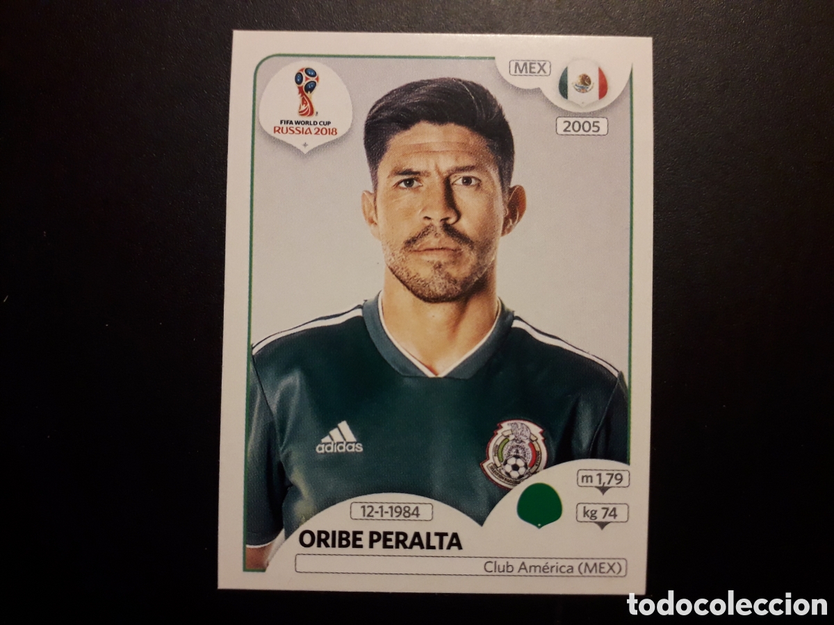 Cromos de F&uacute;tbol: ORIBE PERALTA M&Eacute;XICO MUNDIAL F&Uacute;TBOL RUSIA RUSSIA 2018 N&deg; 471 PANINI SIN PEGAR PEDIDO M&Iacute;NIMO 3&euro;