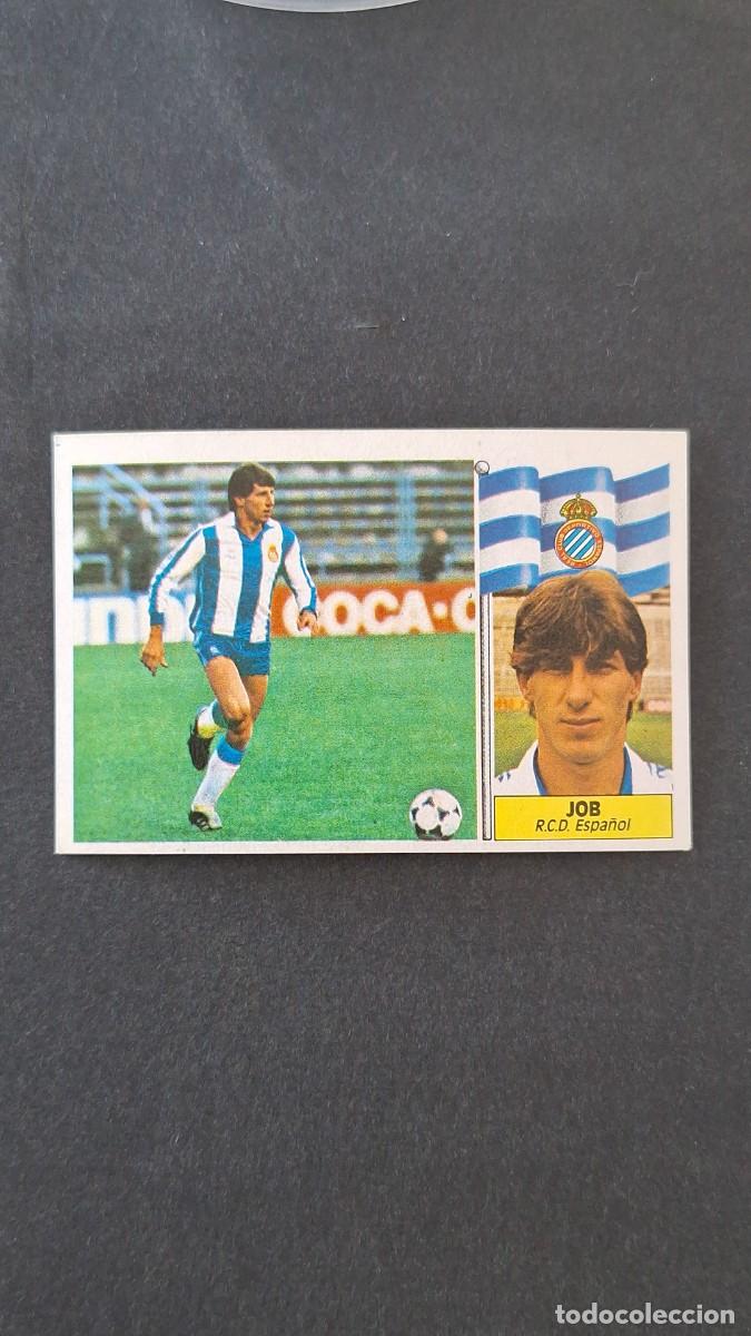 Cromos de Futebol: JOB R. C. D. ESPA&Ntilde;OL LIGA ESTE 1986/87 86 87 NUNCA PEGADO SIN PEGAR