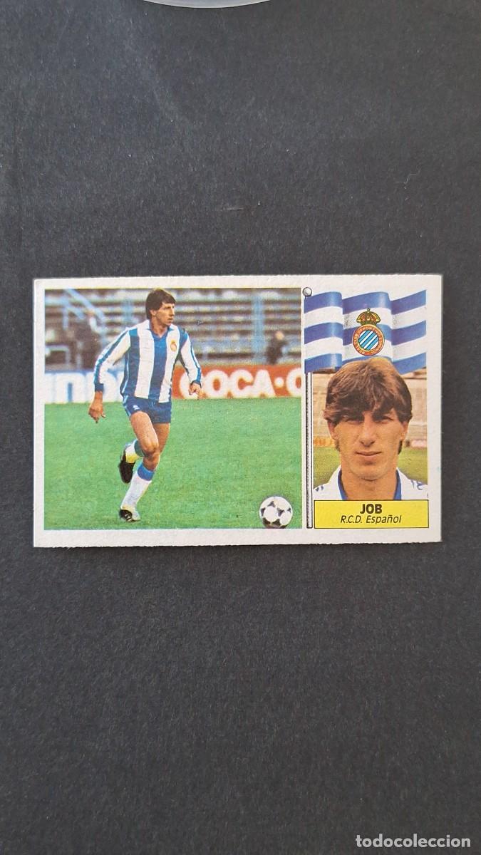 Cromos de Futebol: JOB R. C. D. ESPA&Ntilde;OL LIGA ESTE 1986/87 86 87 NUNCA PEGADO SIN PEGAR