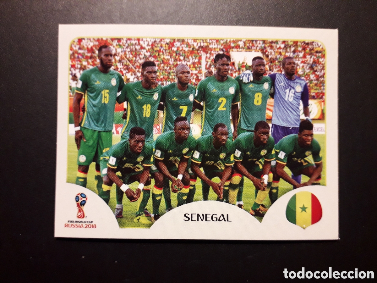 Cromos de Futebol: EQUIPO SENEGAL MUNDIAL F&Uacute;TBOL RUSIA RUSSIA 2018 N&deg; 613 PANINI SIN PEGAR PEDIDO M&Iacute;NIMO 3&euro;
