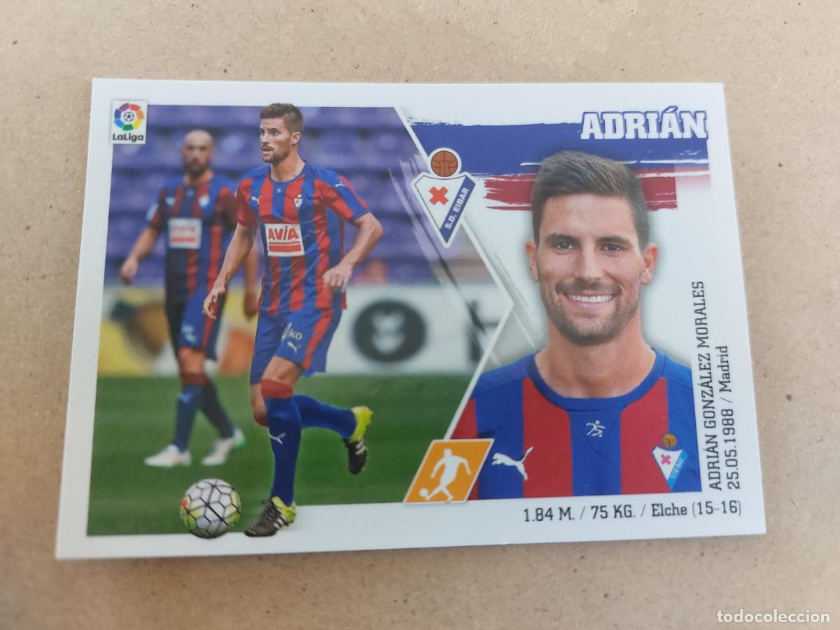 Cromos de f&uacute;tbol: ESTE 2015 2016 15 16 - 22 ADRI&Aacute;N - SD. EIBAR ( NUNCA PEGADO ) CP10 - Foto 1