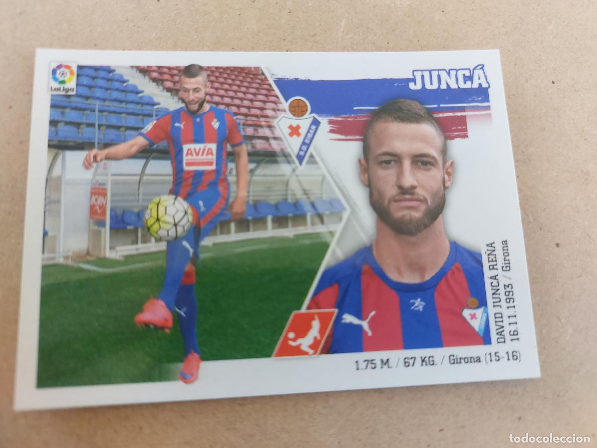 Cromos de f&uacute;tbol: ESTE 2015 2016 15 16 - 5 JUNC&Aacute; - SD. EIBAR ( NUNCA PEGADO ) CP10 - Foto 1